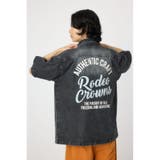 バックロゴフードデニムシャツ | RODEO CROWNS WIDE BOWL | 詳細画像2 