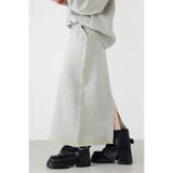 スウェットライクサイドステッチニットスカート | RODEO CROWNS WIDE BOWL | 詳細画像18 