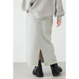 スウェットライクサイドステッチニットスカート | RODEO CROWNS WIDE BOWL | 詳細画像19 