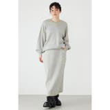 スウェットライクサイドステッチニットスカート | RODEO CROWNS WIDE BOWL | 詳細画像20 