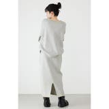 スウェットライクサイドステッチニットスカート | RODEO CROWNS WIDE BOWL | 詳細画像21 