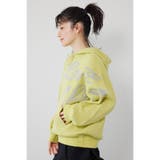 スウェットライクフロントロゴニットフーディー | RODEO CROWNS WIDE BOWL | 詳細画像7 