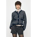 NVY | COMPACT KNIT TWEED ジャケット | MOUSSY OUTLET