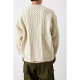 A-LIGHT KNIT ケーブルカーディガン | RODEO CROWNS WIDE BOWL | 詳細画像5
