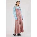 L/PNK1 | ベロアキャミワンピース | RODEO CROWNS WIDE BOWL