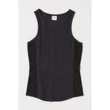 L/BLK1 | LACE DOCKING タンクトップ | MOUSSY OUTLET