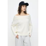 OVER RIB OFF SHOULDER トップス | MOUSSY OUTLET | 詳細画像4