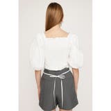 FRONT BUTTON LACE PUFF トップス | SLY OUTLET | 詳細画像6