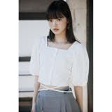 FRONT BUTTON LACE PUFF トップス | SLY OUTLET | 詳細画像10