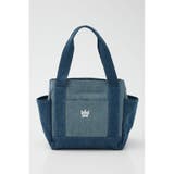 柄BLU5 | セパレートポーチセット キャンバストート | RODEO CROWNS WIDE BOWL