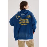 インディゴ裏毛ビッグジップパーカー | RODEO CROWNS WIDE BOWL | 詳細画像1 