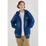 インディゴ裏毛ビッグジップパーカー | RODEO CROWNS WIDE BOWL | 詳細画像4 