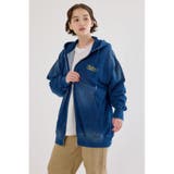 インディゴ裏毛ビッグジップパーカー | RODEO CROWNS WIDE BOWL | 詳細画像5 