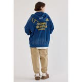 インディゴ裏毛ビッグジップパーカー | RODEO CROWNS WIDE BOWL | 詳細画像7 