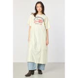 O/WHT1 | サイドティアードマキシワンピース | RODEO CROWNS WIDE BOWL