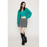 MULTI COLOR TWEED ショートスカート | SLY OUTLET | 詳細画像1