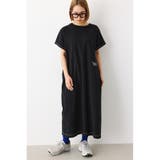 BLK | RCSカラーステッチロングワンピース | RODEO CROWNS WIDE BOWL