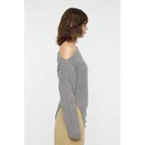 ASYMMETRY RIB ニット | MOUSSY OUTLET | 詳細画像21