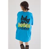 L/BLU1 | ストリートFace Logo Tワンピース | RODEO CROWNS WIDE BOWL