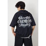 Blackletter 半袖ZIPパーカー | RODEO CROWNS WIDE BOWL | 詳細画像4 