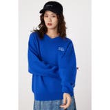 BLU | グリッタースクリプトロゴニットトップス | RODEO CROWNS WIDE BOWL