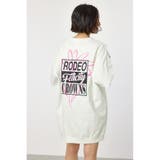 O/WHT1 | Flower Box Logoワンピース | RODEO CROWNS WIDE BOWL