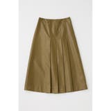 F/LEATHER TUCKED ミディスカート | MOUSSY OUTLET | 詳細画像18