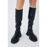 BLK | AIR EASE ロングブーツ | MOUSSY OUTLET
