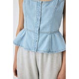 SQUARE NECK デニム ビスチェ | MOUSSY OUTLET | 詳細画像19