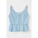 SQUARE NECK デニム ビスチェ | MOUSSY OUTLET | 詳細画像20