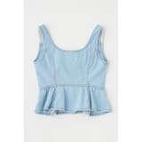 SQUARE NECK デニム ビスチェ | MOUSSY OUTLET | 詳細画像21