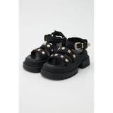 BLK | スタッズサンダル | RODEO CROWNS WIDE BOWL