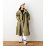 L/KHA1 | 袖ボリュームスタンドカラーコート | RODEO CROWNS WIDE BOWL