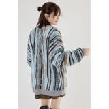 3Dマルチカラーニットカーディガン | RODEO CROWNS WIDE BOWL | 詳細画像37