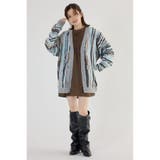 3Dマルチカラーニットカーディガン | RODEO CROWNS WIDE BOWL | 詳細画像38