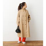 BEG | 袖ボリュームスタンドカラーコート | RODEO CROWNS WIDE BOWL