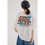 フラワークロスパッチTシャツ | RODEO CROWNS WIDE BOWL | 詳細画像2 