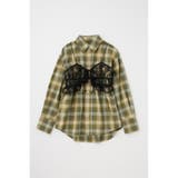 LACY BUSTIER レイヤードシャツ | MOUSSY OUTLET | 詳細画像21