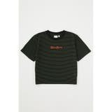 BLK | MULTI BORDER SHORT Tシャツ | MOUSSY OUTLET