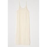 O/WHT1 | SHEER FRILL キャミドレス | MOUSSY OUTLET