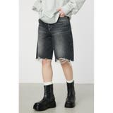 ダメージDENIM バミューダパンツ | RODEO CROWNS WIDE BOWL | 詳細画像1