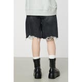 ダメージDENIM バミューダパンツ | RODEO CROWNS WIDE BOWL | 詳細画像5