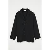BLK | OVERSIZED NOTCH COLLAR シャツ | MOUSSY OUTLET