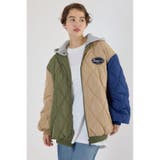 Multi_1 | キルティングフードブルゾン | RODEO CROWNS WIDE BOWL