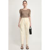 IVOY3 | TUCK TAPERED パンツ | SLY OUTLET