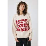 IVOY3 | LETTERED セーター | MOUSSY OUTLET