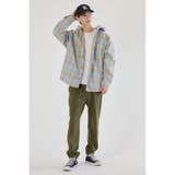 ボンディングフーデッドチェックシャツ | RODEO CROWNS WIDE BOWL | 詳細画像12