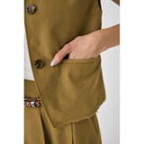 SINGLE COLLAR タックベスト | MOUSSY OUTLET | 詳細画像12 