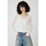 WHT | OPENWORK KNIT アンサンブル | MOUSSY OUTLET