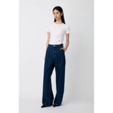 TUCK WIDE ストレートデニム | MOUSSY OUTLET | 詳細画像2
